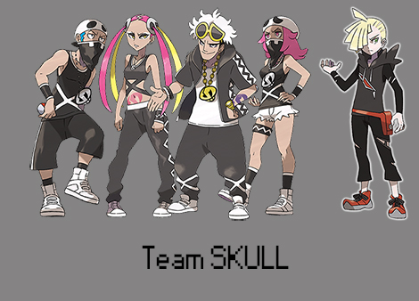 La team Skull en savoir plus et nouvelles UC !
