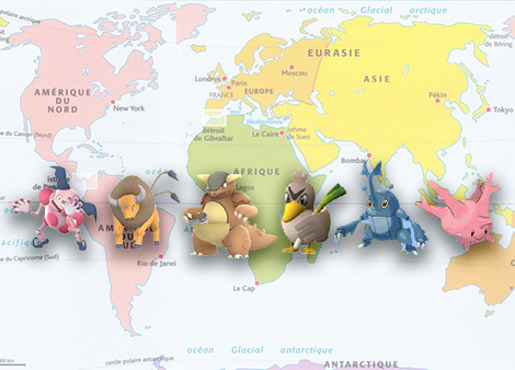 Pokemon Go : une migration des régionaux ?