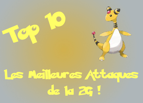 Pokemon Go : Top 10 des meilleures attaques G2 !