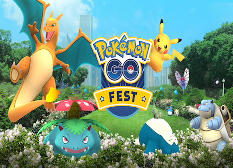 Le planning du Pokemon GO Fest !
