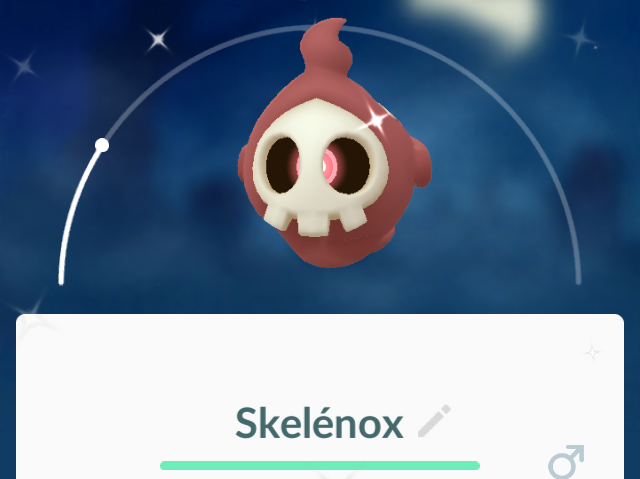 Skelenox Shiny disponible sur Pokemon GO !