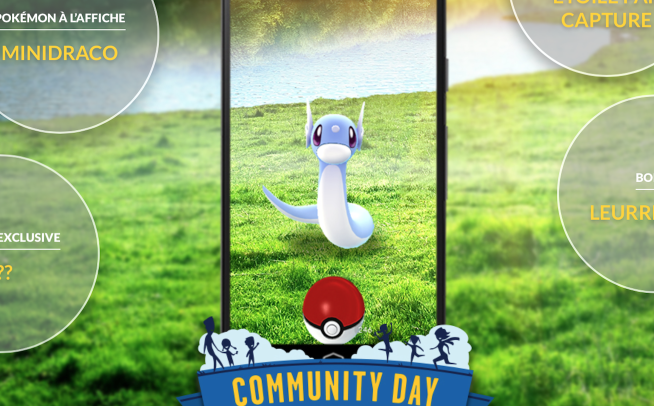 Le Pokémon GO Community Day de Février 2018 est annoncé !